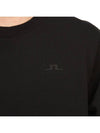 Men's Sneaky Crew Neck Sweatshirt Black - J.LINDEBERG - BALAAN 10