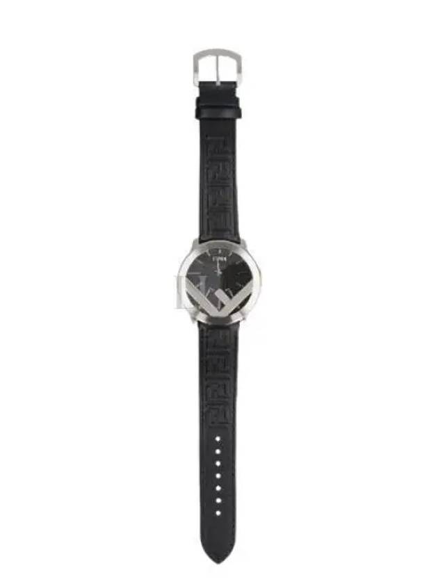 F Is Logo 41mm Watch Black - FENDI - BALAAN 2