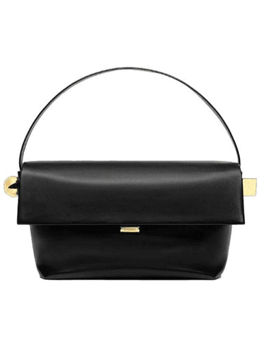 The Large Ronde Carre Shoulder Bag Black - JACQUEMUS - BALAAN 1