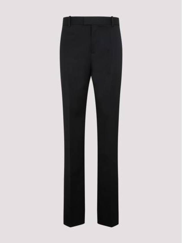 Straight Pants 758355 VKIS0 1000 BLACK - BOTTEGA VENETA - BALAAN 1