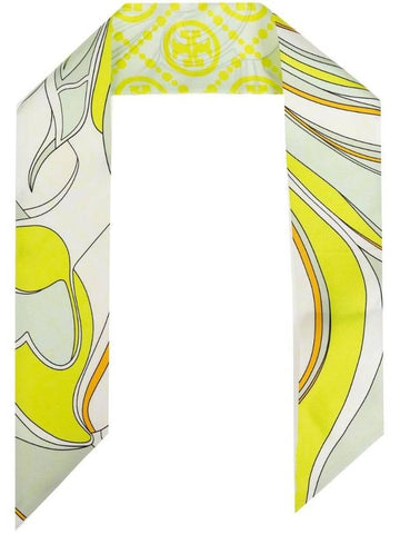 Twisty Flower Muffler Yellow - TORY BURCH - BALAAN 1