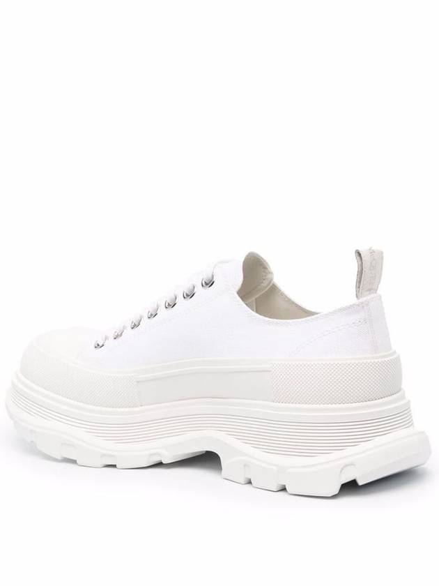 Tread Slick Low Top Sneakers White - ALEXANDER MCQUEEN - BALAAN 3