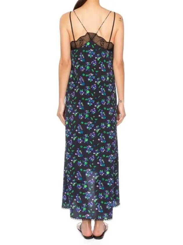 silk printing long dress WWDR01219 - ZADIG & VOLTAIRE - BALAAN 5