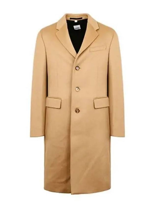 Cashmere wool blend men s single coat 271898 - BURBERRY - BALAAN 1