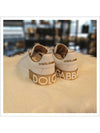 Metallic Logo Low Top Sneakers White - DOLCE&GABBANA - BALAAN 6