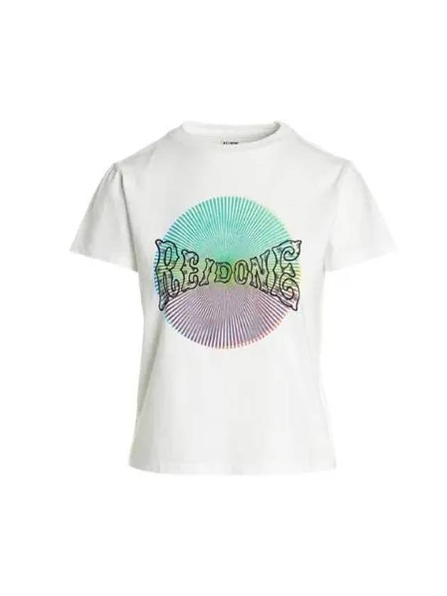 Classic Spiral Short Sleeve T-Shirt Optic White - RE/DONE - BALAAN 2