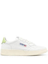 Men's Medalist Leather Low Top Sneakers White - AUTRY - BALAAN 2