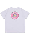 Hole-in Cup Short Sleeve T-Shirt White Pink MCSS24HT2PK - MACKY - BALAAN 3