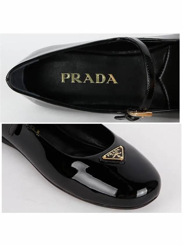 Patent Leather Ballerinas Black - PRADA - BALAAN 5