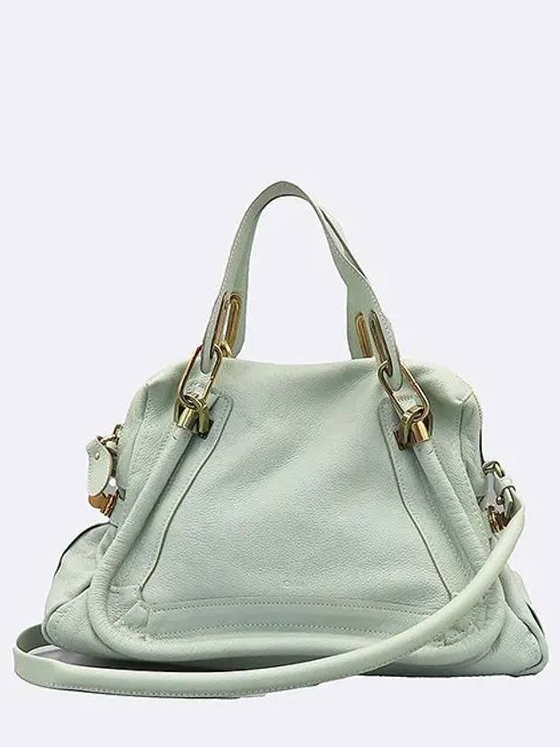 8HS891 Mint Leather Paraty M Tote Bag Shoulder Strap - CHLOE - BALAAN 2