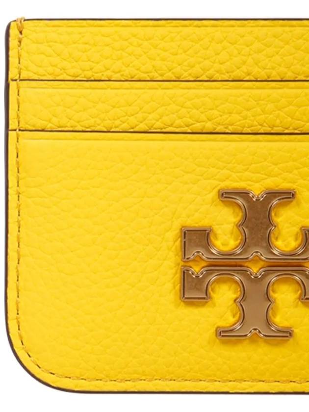 Eleanor Card Wallet Yellow - TORY BURCH - BALAAN 5