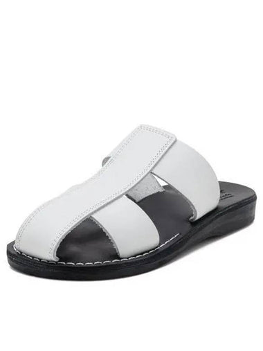 SANDALS NO 1062 GENESIS whiteBLACK Unisex - JERUSALEM - BALAAN 1