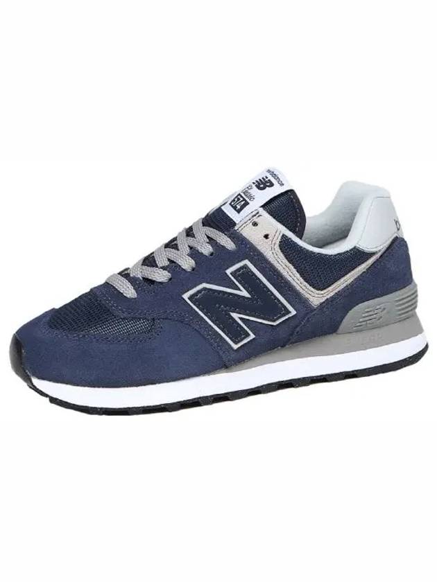 574 Low Top Sneakers Navy - NEW BALANCE - BALAAN 8