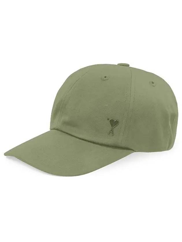 De Coeur Stud Tone-On-Tone Ball Cap Green - AMI - BALAAN 2