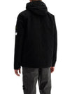 Logo David TC Down Hooded Jacket Black - STONE ISLAND - BALAAN 4