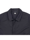 Men s Gabardine Shirt Jacket 15CLSH041A 006472A 999 - CP COMPANY - BALAAN 4