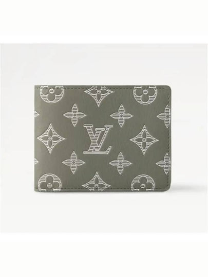 Multiple Monogram Shadow Wallet Green - LOUIS VUITTON - BALAAN 2