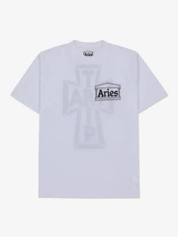 Art Trip Reverse SS Short Sleeve T Shirt White STAR60013WHT - ARIES - BALAAN 1