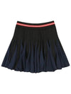 two-tone flared skirt OF4013LBNAVY - ONOFF - BALAAN 2