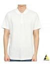 Bronn Cotton Short Sleeve Polo Shirt White - THEORY - BALAAN 2