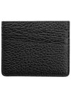 Four Stitch Card Wallet Black - MAISON MARGIELA - BALAAN 3