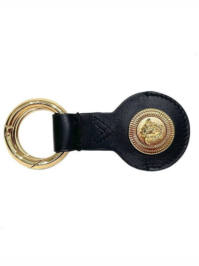 Medusa Airtag Key Holder Black - VERSACE - BALAAN 2