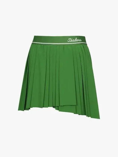 Diadora Ermina Tennis Pleated Skirt OLIVE - DIADORA - BALAAN 1