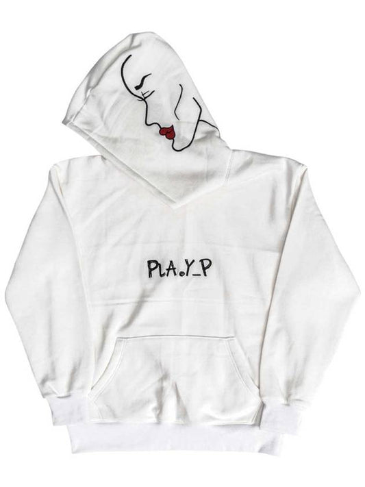 Hoodie H04 WHITE - PLA.Y_P - BALAAN 2