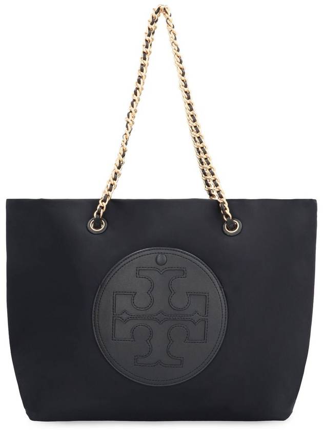 Ella Chain Tote Bag Black - TORY BURCH - BALAAN 2