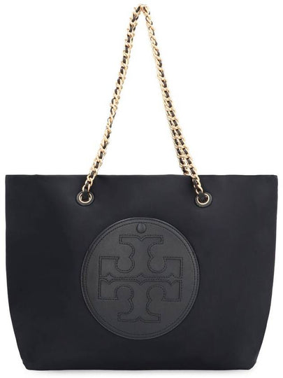 Ella Chain Tote Bag Black - TORY BURCH - BALAAN 2