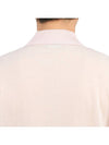 Men's Lightweight Cotton Blend Jersey Polo Shirt Pink - DIOR - BALAAN 8