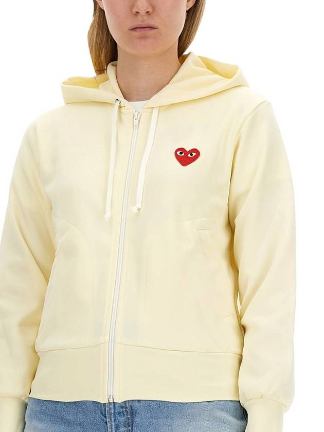 Sweatshirt WITH Logo Patch P1T1713 B0040172717 - COMME DES GARCONS PLAY - BALAAN 13