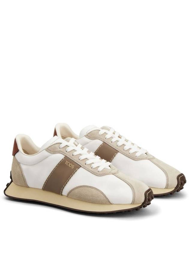 Panel Vintage Low Top Sneakers White - TOD'S - BALAAN 3