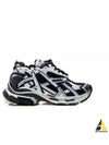 Men's Runner Sneakers White Black - BALENCIAGA - BALAAN 2