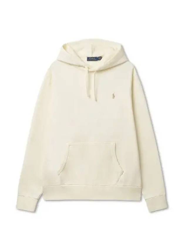 loop back terry hoodie natural - POLO RALPH LAUREN - BALAAN 1