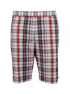 Multicolor Striped Plaid Classic Backstrap Shorts - THOM BROWNE - BALAAN 2