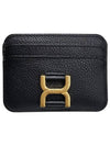 Marcie Leather Card Wallet Black - CHLOE - BALAAN 2