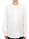 Flora Orphanwork Tartan Blouse White - A.P.C. - BALAAN 2