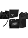 Tessuto Nylon Pouch Black - PRADA - BALAAN 4