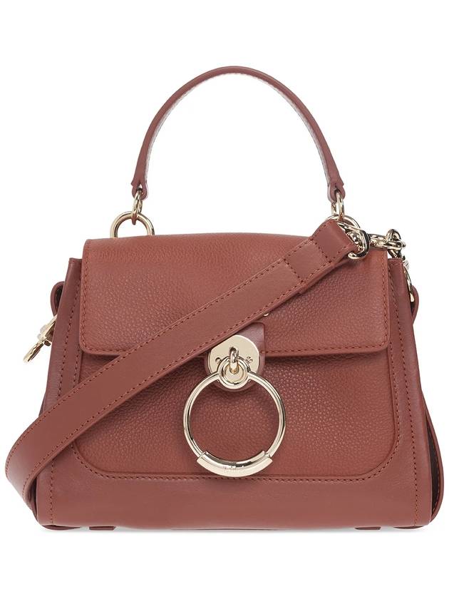 Tess Small Day Tote Shoulder Bag Sepia Brown - CHLOE - BALAAN 3