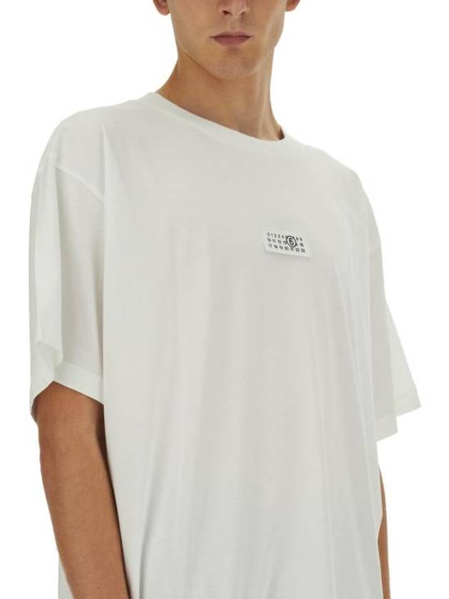 Logo Short Sleeve T-Shirt White - MAISON MARGIELA - BALAAN 5