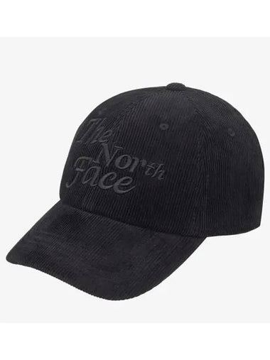 The North Face NE3CQ50J White Label Cotton Ball Cap Corduroy - THE NORTH FACE - BALAAN 1