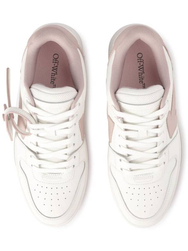 Out Of Office Low Top Sneakers White Pink - OFF WHITE - BALAAN 3