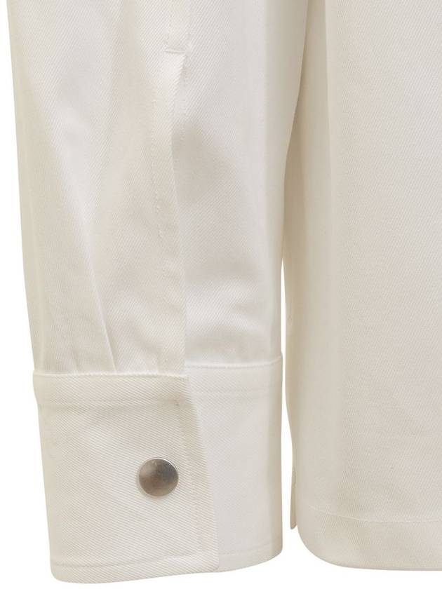 Long Sleeve Shirt J22DL0178J45217 100 WHITE - JIL SANDER - BALAAN 4