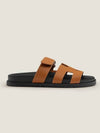 Chypre Naturel Brown Women s Sandals H222299Z - HERMES - BALAAN 3