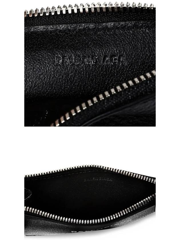 Logo Print Cash Card Wallet Black - BALENCIAGA - BALAAN 4