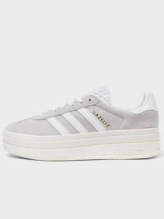 Gazelle Bold Low Top Sneakers Grey - ADIDAS - BALAAN 4