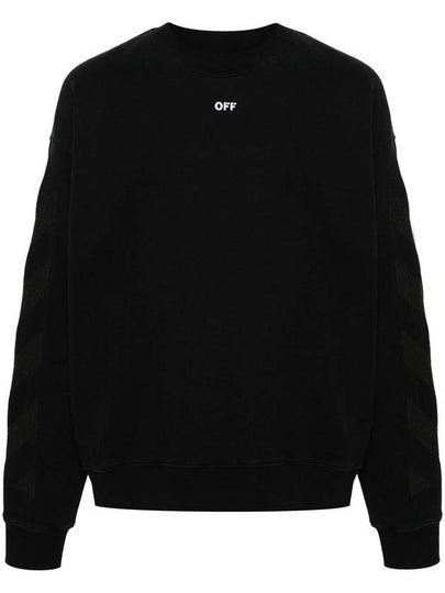 Diag striped sweatshirt - OFF WHITE - BALAAN 2