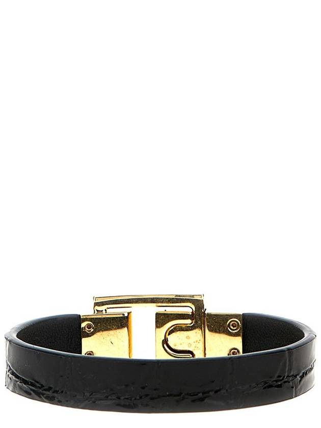 Bracelet Anklet 651489AACUV1000 Black - SAINT LAURENT - BALAAN 3