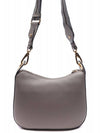 Vitello Pheonix Small Hobo Shoulder Bag Grey - PRADA - BALAAN 5